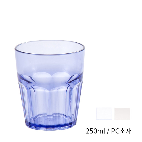 PC물컵 JS70(16각) 업소용물컵 일회용품 대체 투명카페컵 플라스틱컵 음료수컵