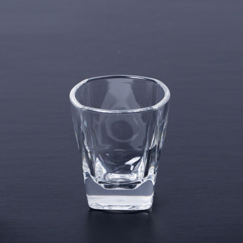 사각샷잔 (소주잔) 식당컵 일회용품 대체 투명 플라스틱컵 음료수컵